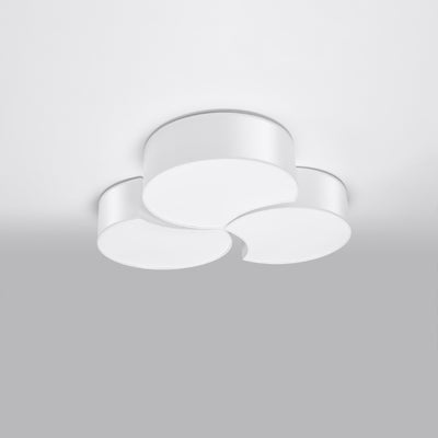 Loftslampe CIRCLE 3B hvid
