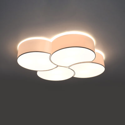 Loftslampe CIRCLE 4 hvid