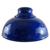 Navy blau Moderner Easy Fit Metall kurvige Form Marineblau Lampenschirm für Küche Esstisch Schlafzimmer