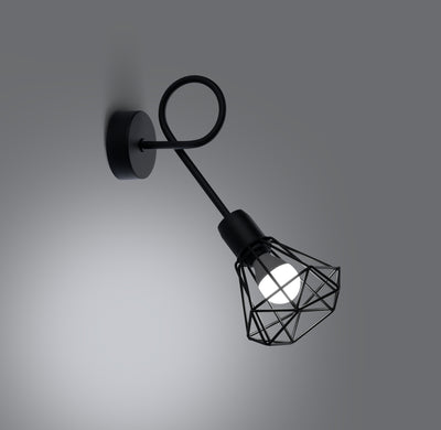 Væglampe ARTEMIS 1S sort