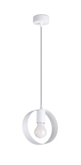 Vedhængslampe TITRAN 1 biała