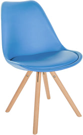 Spisebordsstol med betræk i kunstlæder, fås i flere farver