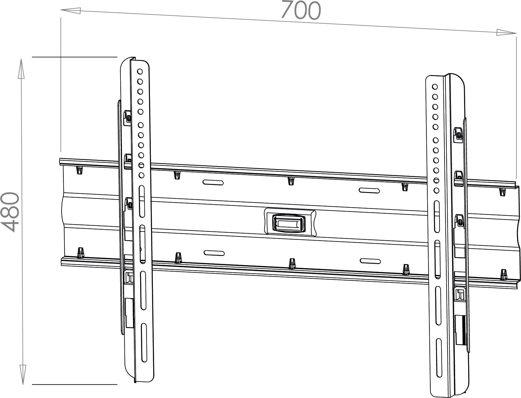 Universal Vægbeslag "Wf 120"