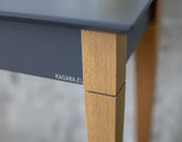 MIMO konsolbord med hylde - 105x35cm grafit
