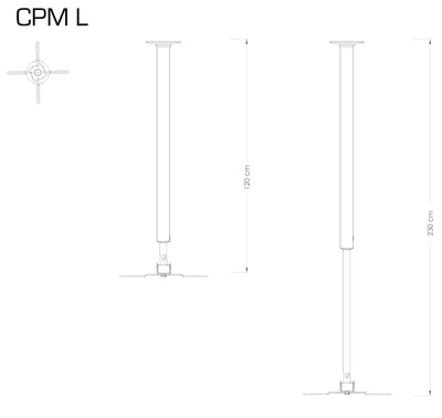 Projektorholder "Cpm L"