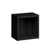Væghængt bogkasse - Blox RW 10 sort
