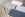 LILLO Sminkebord med spejl - 65x35cm Marineblå