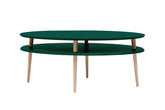 OVO højt Sofabord B 110 x D 70cm - Grøn