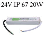 LED strømforsyning 24V DC, 20W, 0,83A, IP67 strømforsyning vandtæt driver