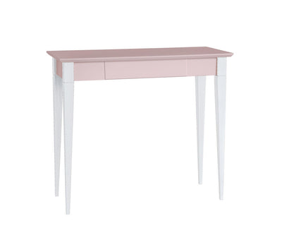 MIMO Skrivebord 85x40cm Hvide Ben / Pink