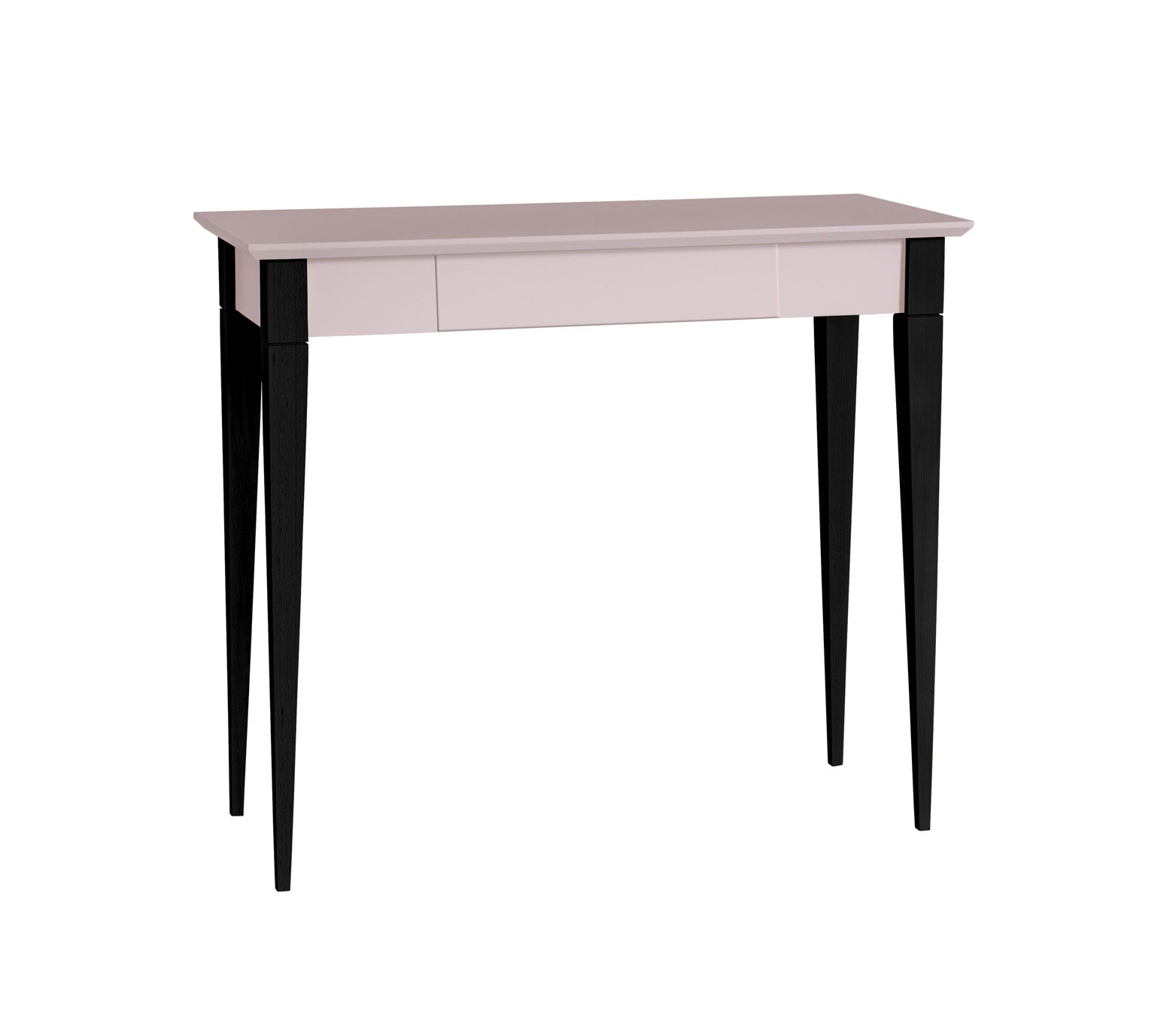 MIMO Skrivebord - 85x40cm Sorte Ben / Pink