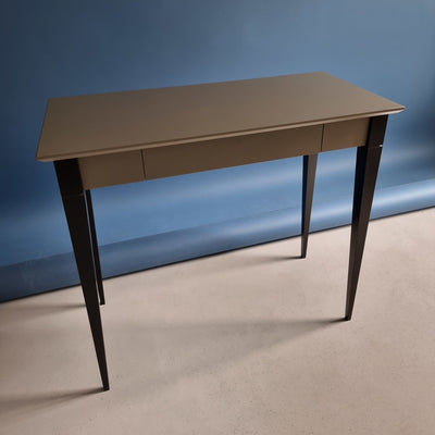 MIMO Skrivebord 105x40cm Sorte Ben / Mørkegrå