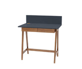 LUKA Skrivebord 85x50cm med Skuffe Eg / Grafit