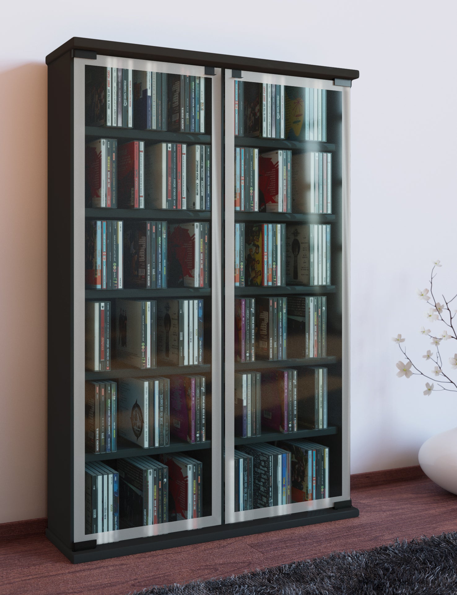 Cd/Dvd Rack "Galerie", sort