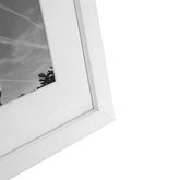 Trippel Billedramme, Fotoramme til Tre 10 x 15 cm (4 x 6 tommer) Billeder, Vægmonteret eller Bordpladevisning, MDF, Glasfront, Hvid