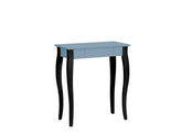 LILLO Skrivebord 65x40cm Sorte Ben / Gentle Blue