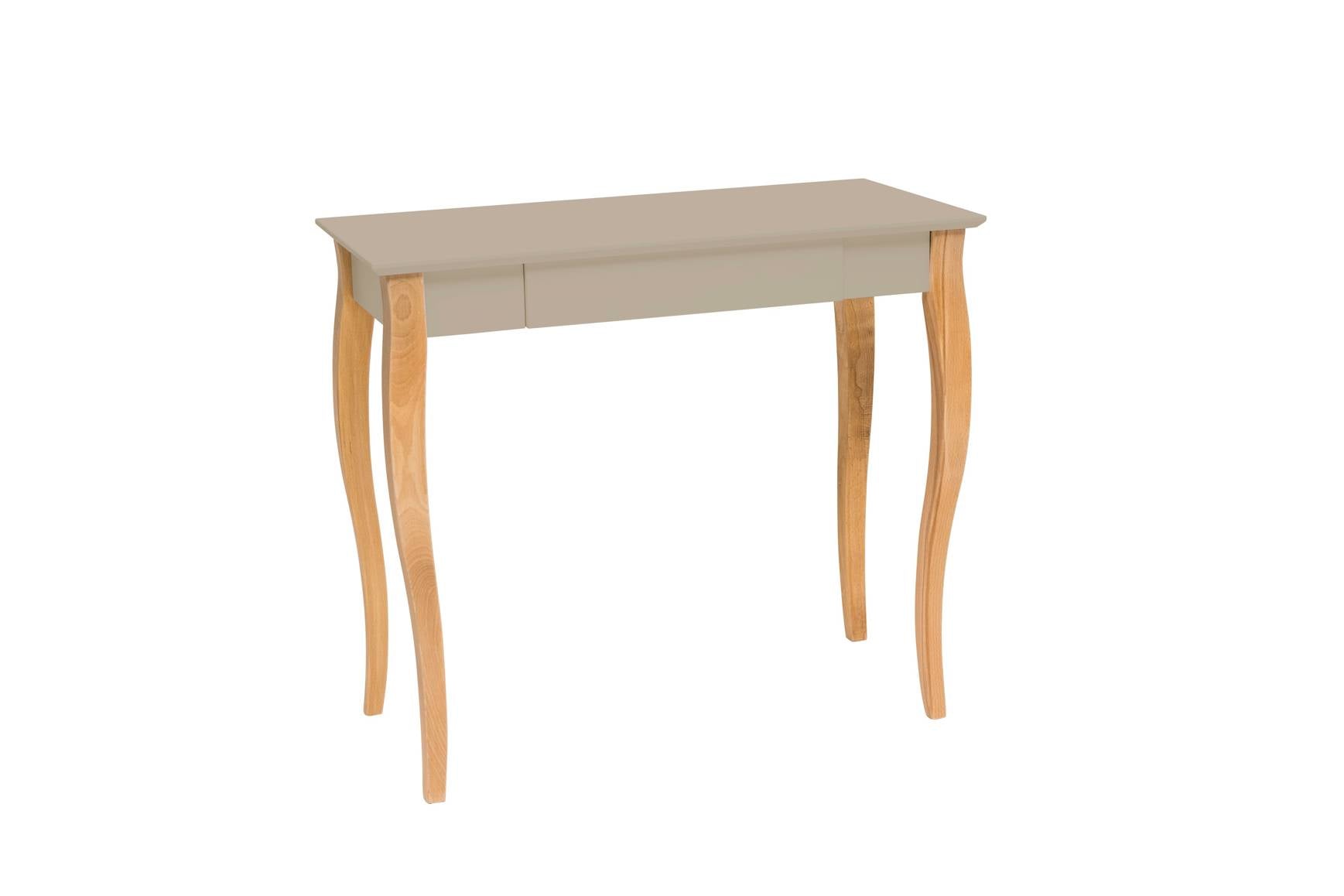 LILLO Skrivebord 85x40cm Brun Beige