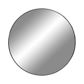 Jersey Spejl - Spejl i stål, sort, Ø80 cm