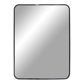 Madrid Spejl - Spejl i aluminium, sort, 50x70 cm