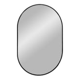 Madrid Spejl - Spejl i aluminium, sort, 50x80 cm