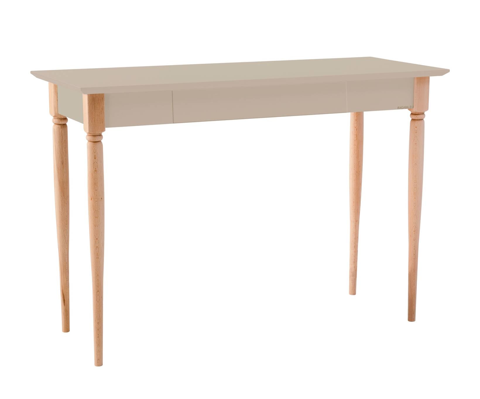 MAMO Skrivebord 105x40cm Brun Beige