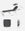 Solstol, Liggestol, Regulerbar Solstol med Nakkestøtte, Justerbart Ryglæn, Solsejl, 53 x 193 x 29,5 cm, Mørkegrå