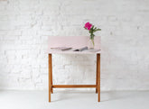 LUKA Skrivebord 85x50cm Eg Antik pink