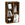 Bogreol, Træ Børnebogreol med 5 Rum, Gulvstående Opbevaringsenhed til Filer, Dekorationer, I Studie eller Børneværelse, 50 x 24 x 80 cm, Rustik Brun
