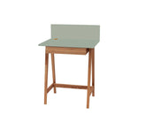 LUKA Skrivebord 65x50cm med Skuffe Eg Sage Grøn
