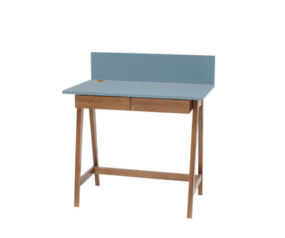 LUKA Skrivebord 85x50cm med Skuffe Eg Gentle Blue