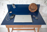 LUKA Skrivebord 85x50cm med Skuffe Eg Gentle Blue