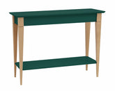 MIMO konsolbord med hylde 105x35cm Grøn