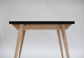 KONVOLUT Udtrækbart Spisebord 90x65cm Hvid