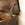 Bænk med polstret sæde, opbevaringskiste, L76 × B40 × H48 cm, rustik brun