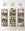 Bogreol med 6 hylder, industriel stil, rustik brun og sort
