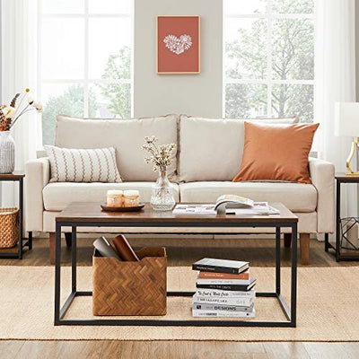 Sofabord - Rustikt look og industriel charme (100x55cm)