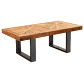 Sofabord Mango 105 x 55 cm bord massivt træ stue bord sofabord - Lammeuld.dk