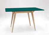 KONVOLUT Udtrækkeligt Spisebord 90x65cm Grøn