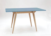 KONVOLUT Udtrækkeligt Spisebord 90x65cm Gentle Blue