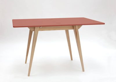 KONVOLUT Udtrækkeligt Spisebord 90x65cm Antik pink