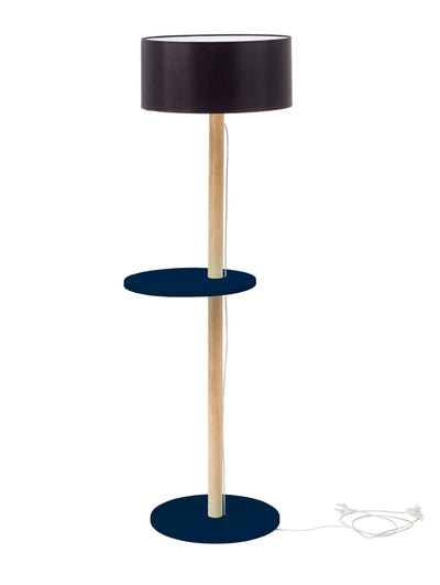 UFO Gulvlampe 45x150cm Marineblå / Sort Lampeskærm