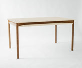 ZEEN Udtræksbord med hylde 200x90x75cm Hvid