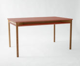 ZEEN Udtræksbord med hylde 200x90x75cm Antik pink