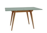 KONVOLUT Udtrækkeligt Spisebord 90x65cm Salviegrøn Oak