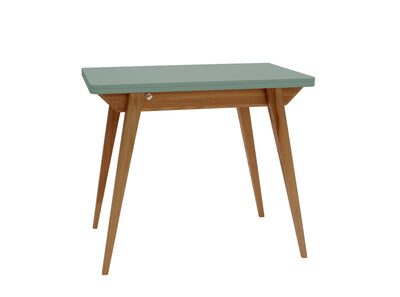 KONVOLUT Udtrækkeligt Spisebord 90x65cm Salviegrøn Oak