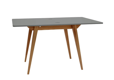 KONVOLUT Udtrækbart Spisebord 90x65cm Beton Grå Eg