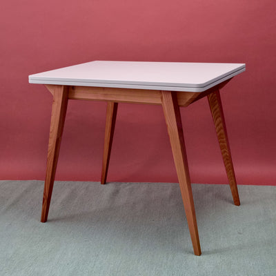 KONVOLUT Udtrækkeligt spisebord 90x65cm Pure Red Oak