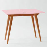 KONVOLUT Udtrækbart Spisebord 45x90cm Eg Powder Pink