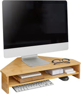 Computerskærm Monitor Stand Monitor Riser Skrivebord Organizer