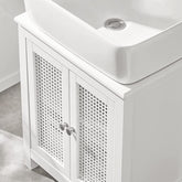 Håndvask underskab, badeværelsesmøbel, 50 x 33 x 60 cm, hvid